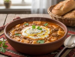 Kesme Aşı Nedir? Kayseri’nin Erişteli Mercimek Çorbası: Evde Geleneksel Kesme Aşı Tarifi ve Besleyici Sırları