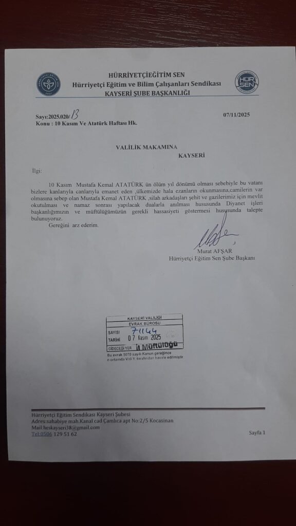 hurriyetci egitim sen