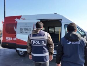 375 mobil göç noktasında bayram mesaisi