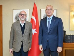 Bakan Ersoy, küratör Molinari’yi kabul etti