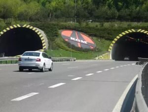 Bayram tatillinde Bolu Dağı Tüneli’nden 331 bin 321 araç geçti