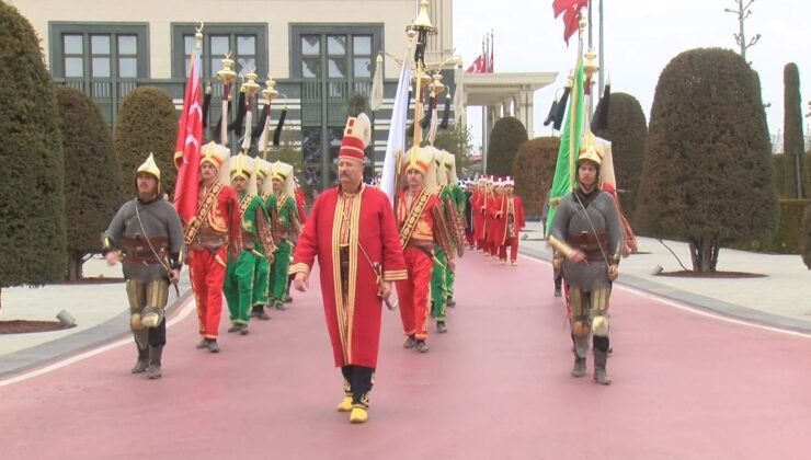 Cumhurbaşkanlığı Külliyesi’nde ‘ramazan’ korteji