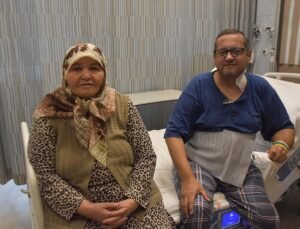 Damadı için 15 kilo verip böbreğini bağışladı