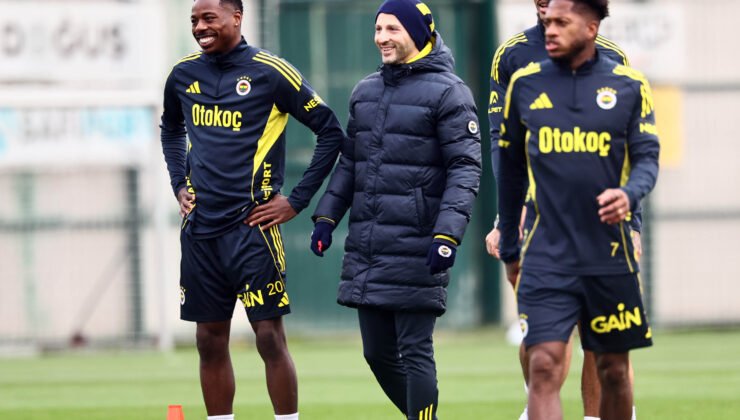 Fenerbahçe, Beşiktaş maçının hazırlıklarını sürdürdü
