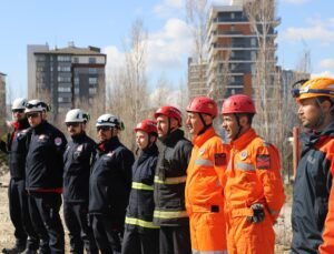 Kastamonu’da  heyelan tatbikatı