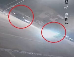 Kayseri’de 5 kişinin yaralandığı kaza kamerada