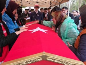 Kaza şehidi uzman çavuş, memleketi Konya’da toprağa verildi