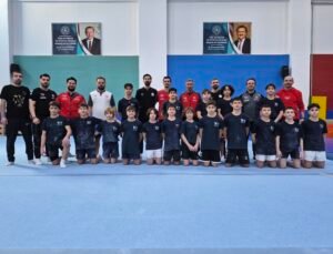 Milli sporcular ‘Budapeşte Cimnastik Cup’ yarışması hazırlıklarını Malatya’da sürdürüyor