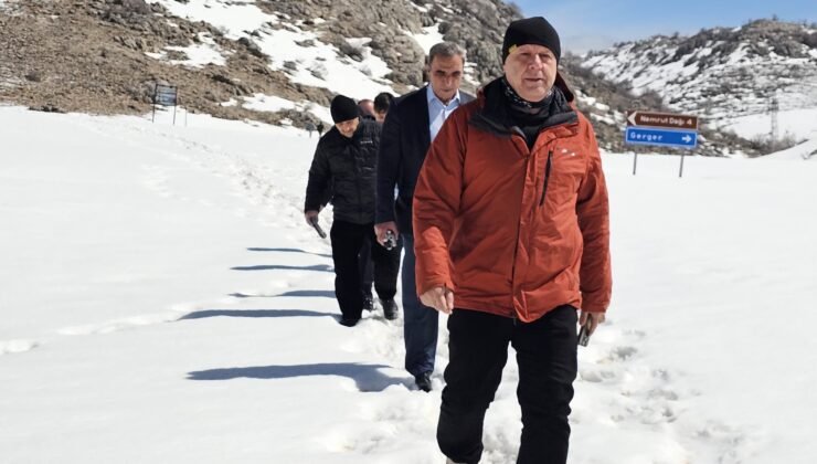 Nemrut Dağı’nda turizm için hazırlıklar başladı