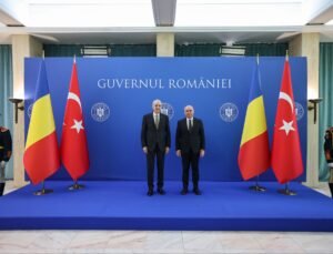 TBMM Başkanı Kurtulmuş, Bükreş’te Romanya Başbakanı Bolojan ile görüştü