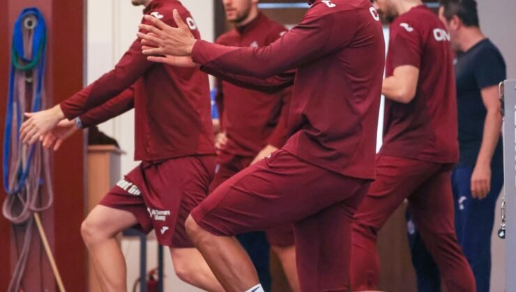 Trabzonspor’da Galatasaray maçının hazırlıkları devam ediyor