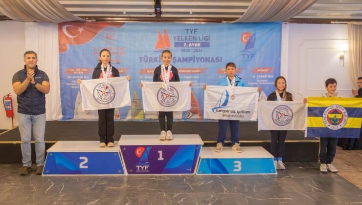 TYF Yelken Ligi 2’nci ayak Optimist Junior Türkiye Şampiyonası tamamlandı