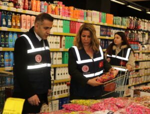 Van’da bayram öncesi marketlerde denetim