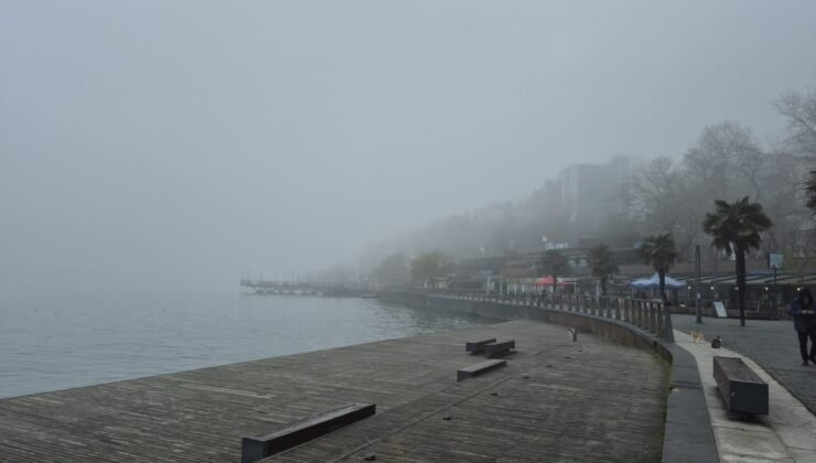 Zonguldak’ta 5 gündür sis etkili oluyor