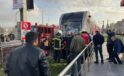 Tramvay’ın Çarptığı Yaya Yaralandı…