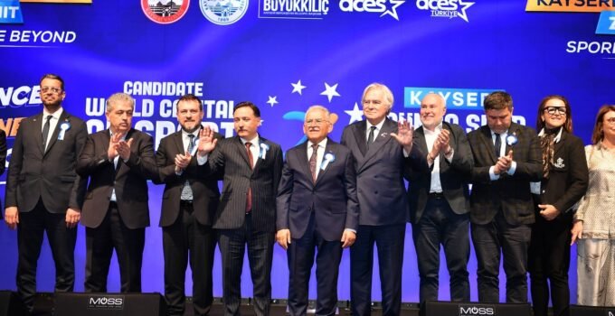 ACES Europe Başkanı Lupatelli: Kayseri yüzde 99,5 oranında Dünya Spor Başkenti seçilecek