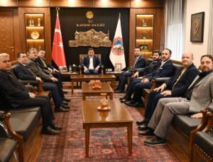 Kayseri OSB Başkanı Yalçın’dan Vali Çiçek’e ziyaret
