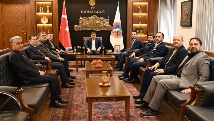 Kayseri OSB Başkanı Yalçın’dan Vali Çiçek’e ziyaret