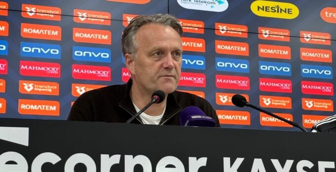Kayserispor Teknik Direktörü Erling Moe: Başaracağımıza inanıyorum