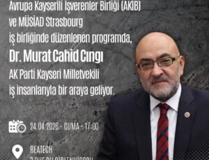 AKİB ve MÜSİAD Strasbourg’dan ortak iş dünyası buluşması