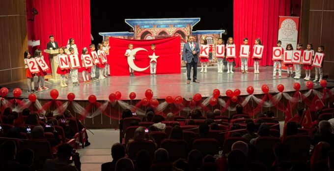 Kayseri’de 23 Nisan coşkusu