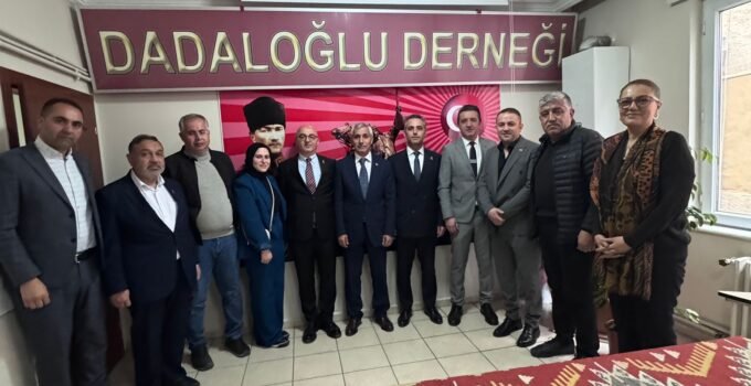 Kayserili siyasetçiden Kayseri’de STK lara ziyaret