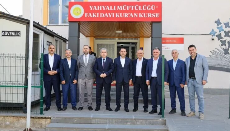 AK Parti’li Özsoy’dan Yahyalı’da Kur’an Kursuna ziyaret