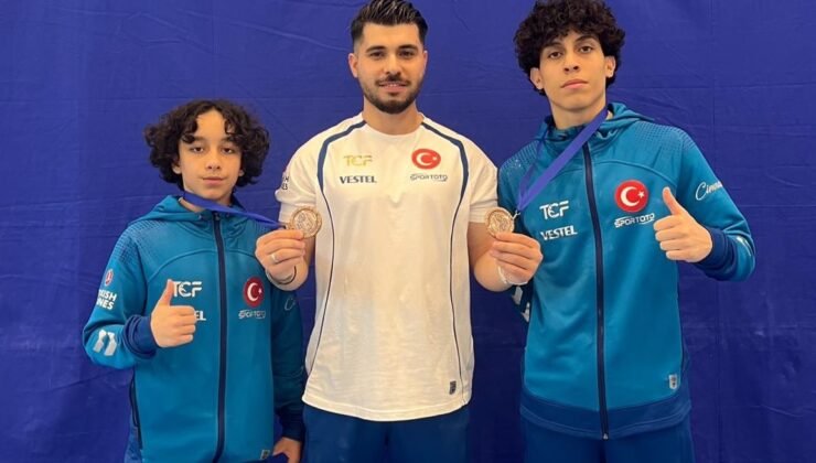 Macaristan’da Artistik Cimnastik Junior Cup’ta çifte madalya