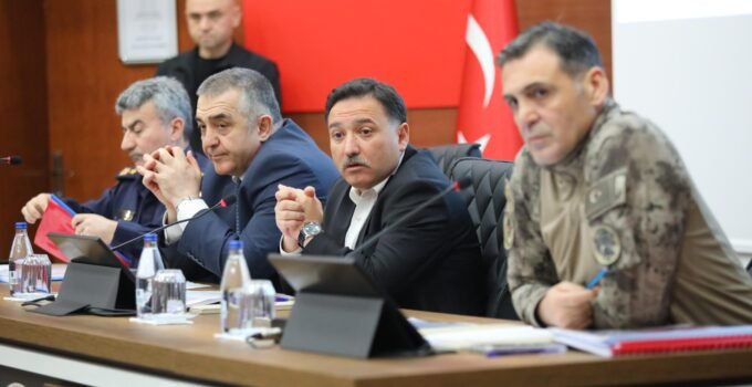 Kent Güvenlik Danışma Kurulu Vali Çiçek Başkanlığında Toplandı