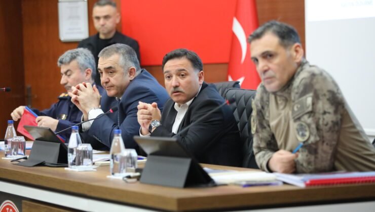 Kent Güvenlik Danışma Kurulu Vali Çiçek Başkanlığında Toplandı