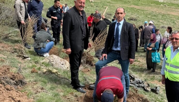 Özvatan’da Fidanlar Toprakla Buluştu
