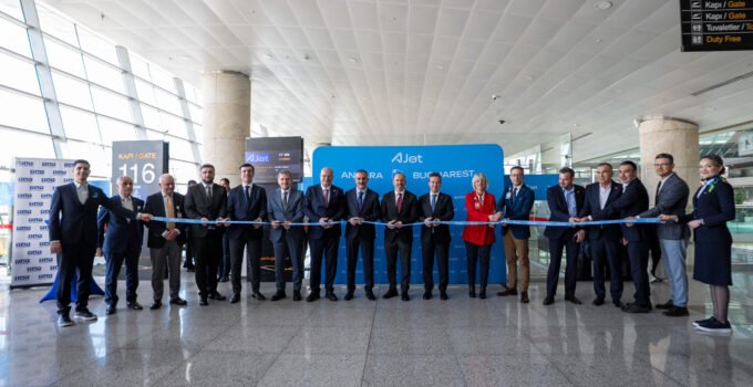 AJet Genel Müdürü Sarp: Başkentimizi dünya başkentlerine bağlama gururunu yaşıyoruz