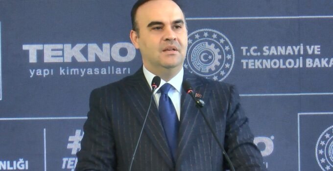 Bakan Kacır: Kimya sektöründe 935 milyar lira nitelikli yatırımın önünü açtık