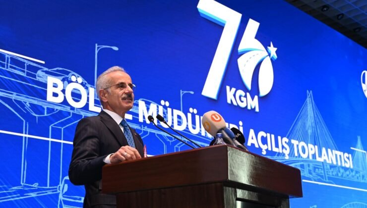 Bakan Uraloğlu: Bölünmüş yol ağımızı 38 bin kilometrenin üzerine ulaştırmayı hedefliyoruz