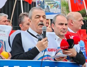 Birleşik Kamu-İş’ten TÜİK önünde protesto