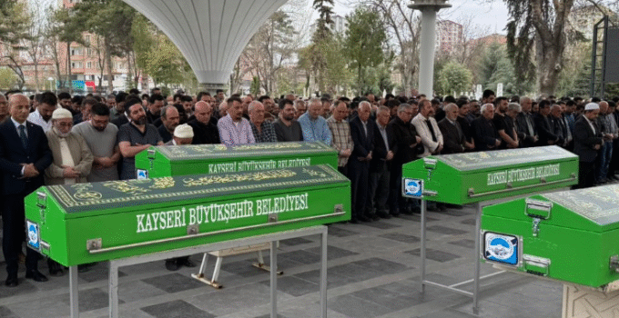 Maganda kurşunuyla hayatını kaybeden araştırma görevlisi, Kayseri’de toprağa verildi