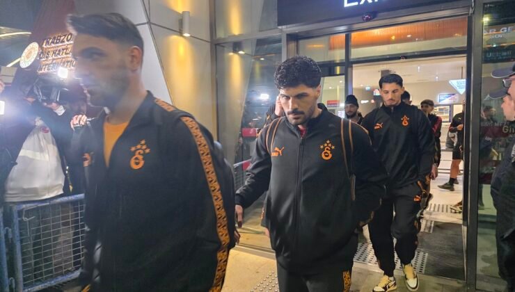 Galatasaray kafilesi Trabzon’da