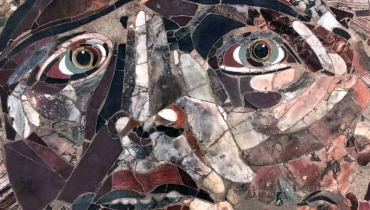 Kışın üzeri kapatılan Medusa mozaiği ziyarete açıldı