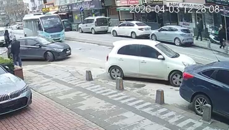 Maltepe’de yolcu minibüsüyle otomobil çarpıştı: 3 yaralı