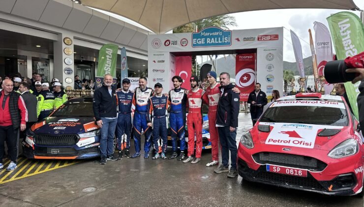 Marmaris’te ralli heyecanı sona erdi