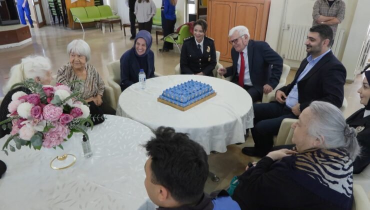 Polis Teşkilatı’nın 181’inci yılında Etiler Huzurevi’nde kalan emekli personele ziyaret