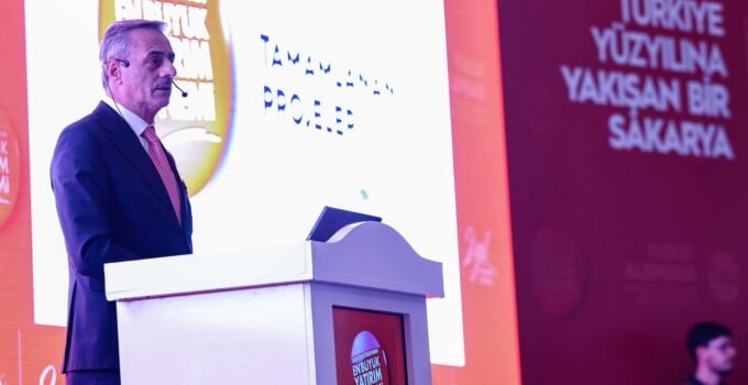 Sakarya Büyükşehir Belediye Başkanı Alemdar, 2 yılda gerçekleştirilen projeleri anlattı