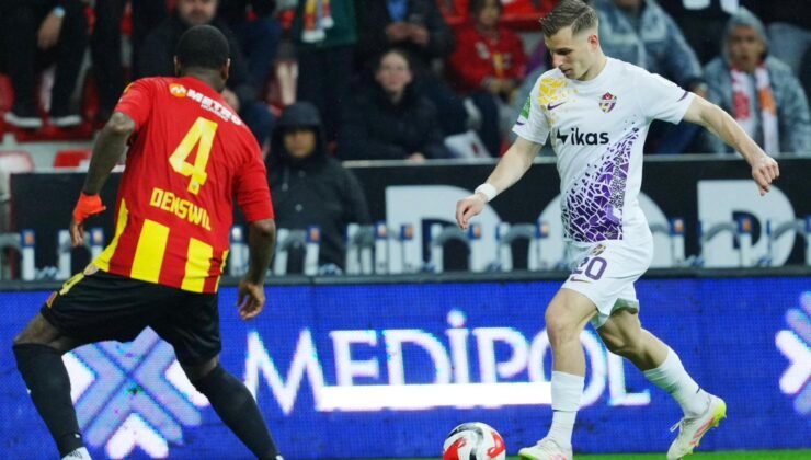 Kayserispor-Eyüpspor: 1-1