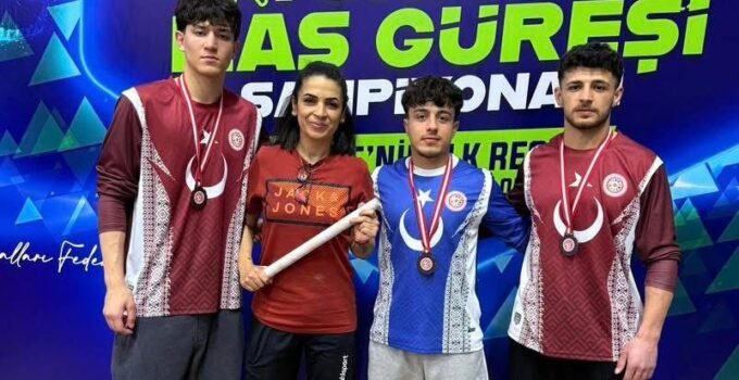 Kayserili sporculardan Mas Güreşinde Önemli Başarı