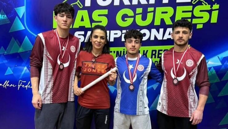 Kayserili sporculardan Mas Güreşinde Önemli Başarı
