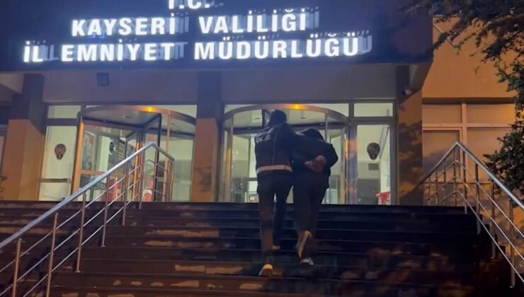 Kayseri’de, 12,5 yıl hapisle aranan hükümlü yakalandı