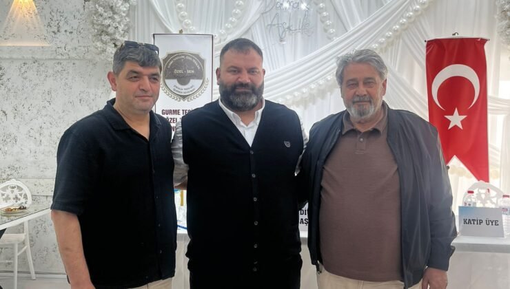 ÖZEL-SEN’de Ahmet Serbez Güven Tazeledi