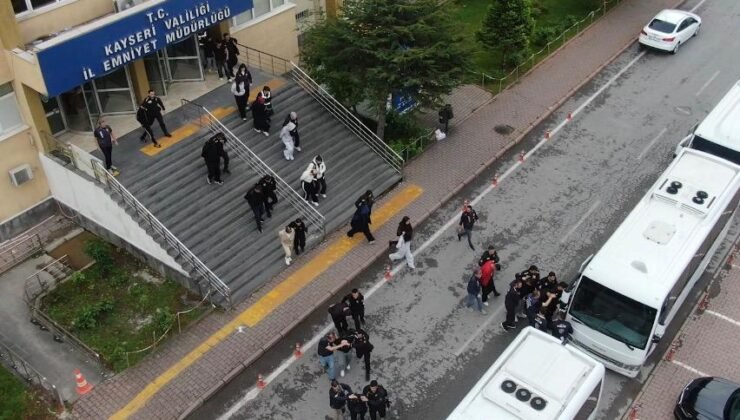 Kayseri merkezli yasa dışı bahis operasyonunda 60 kişi tutuklandı