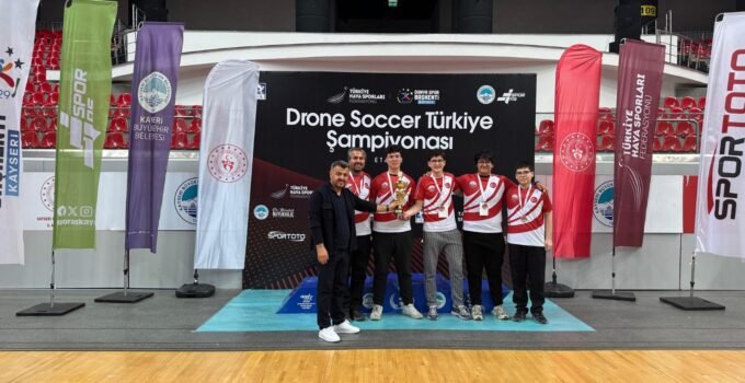 Kayseri’de Drone Soccer Heyecanı
