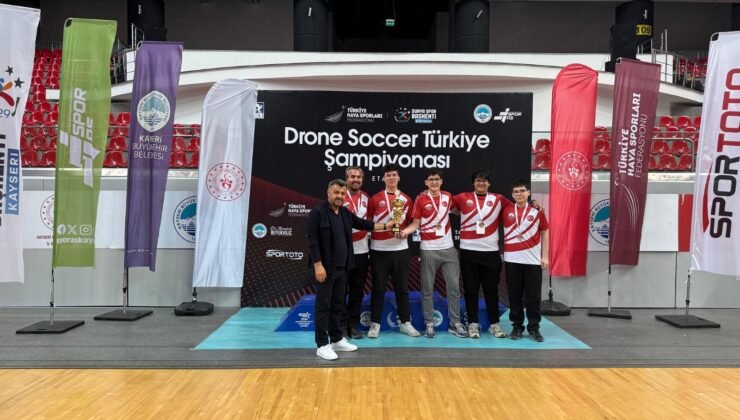 Kayseri’de Drone Soccer Heyecanı